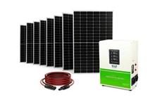Sada pro solární ohřev vody VOLT 4000 SINUS GREEN BOOST 3640Wp 8x PV TRINA Solar