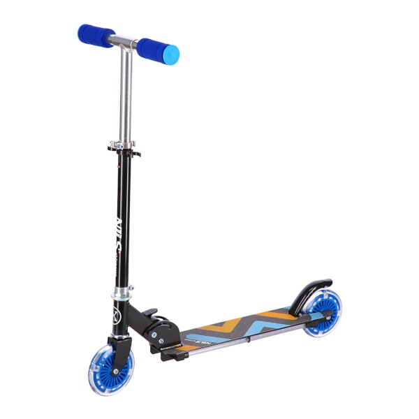 Skládací koloběžka NILS Extreme HD025 LED modrá Skládací koloběžka NILS Extreme HD025 LED modrá