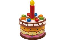 Small Foot Hrací skříňka narozeninoý dortík 