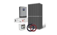 Solární sestava ostrovní TRINA 1820Wp, LiFePO4 DEYE 51,2V 100Ah, měnič 48V/230VAC 5500W