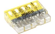  Svorka Wago 2273-205, 0,5-2,5 mm2, 5 vodičů, transparentní/žlutá
