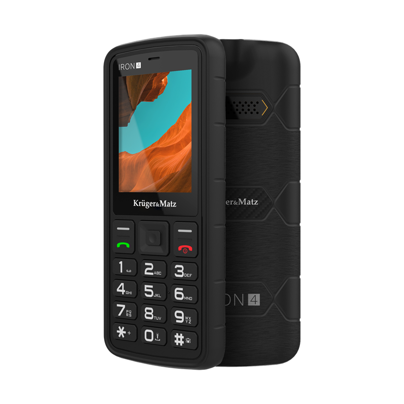 Telefon GSM Kruger&Matz IRON 4 4G odolný Telefon GSM Kruger&Matz IRON 4 4G odolný