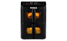 TESLA AirCook DualZone Q670 XXL - multifunkční duální digitální horkovzdušná fritéza