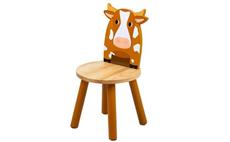 Tidlo Dřevěná židle kravička 