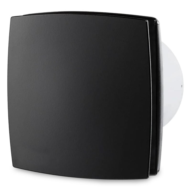 Ventilátor VENTS 100 LDT BLACK MAT Ventilátor VENTS 100 LDT BLACK MAT