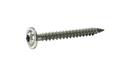 Vrut M8x80 do dřevostaveb talířová hlava, Torx 40, nerez A2