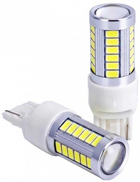 Žárovka LED W2,5x16d (T25-3156) 12-24V/ 5W bílá, 33x SMD5730 Žárovka LED W2,5x16d (T25-3156) 12-24V/ 5W bílá, 33x SMD5730