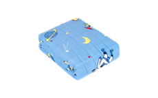 Zátěžová deka Rebel RBY-2002-4 PREMIUM 4 kg (100x150 cm) vesmír