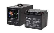  Zdroj záložní KEMOT PROsinus 1000 URZ3406-LFP4 700W 12V + BATERIE